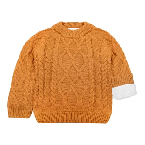 Baby’s Cable Knit Pullover Sweater