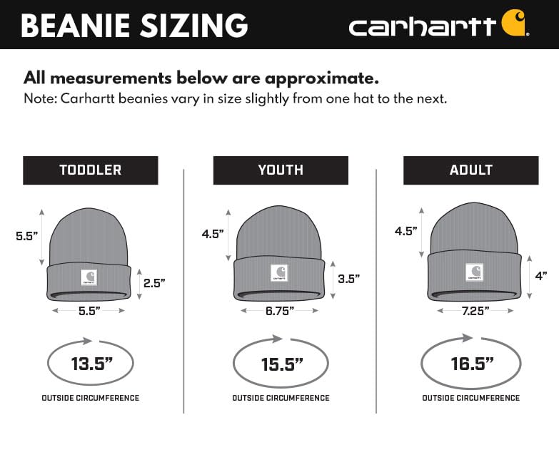 *Carhartt Kid's CB8992 Knit Beanie - Toddler One Size Fits All - Jade
