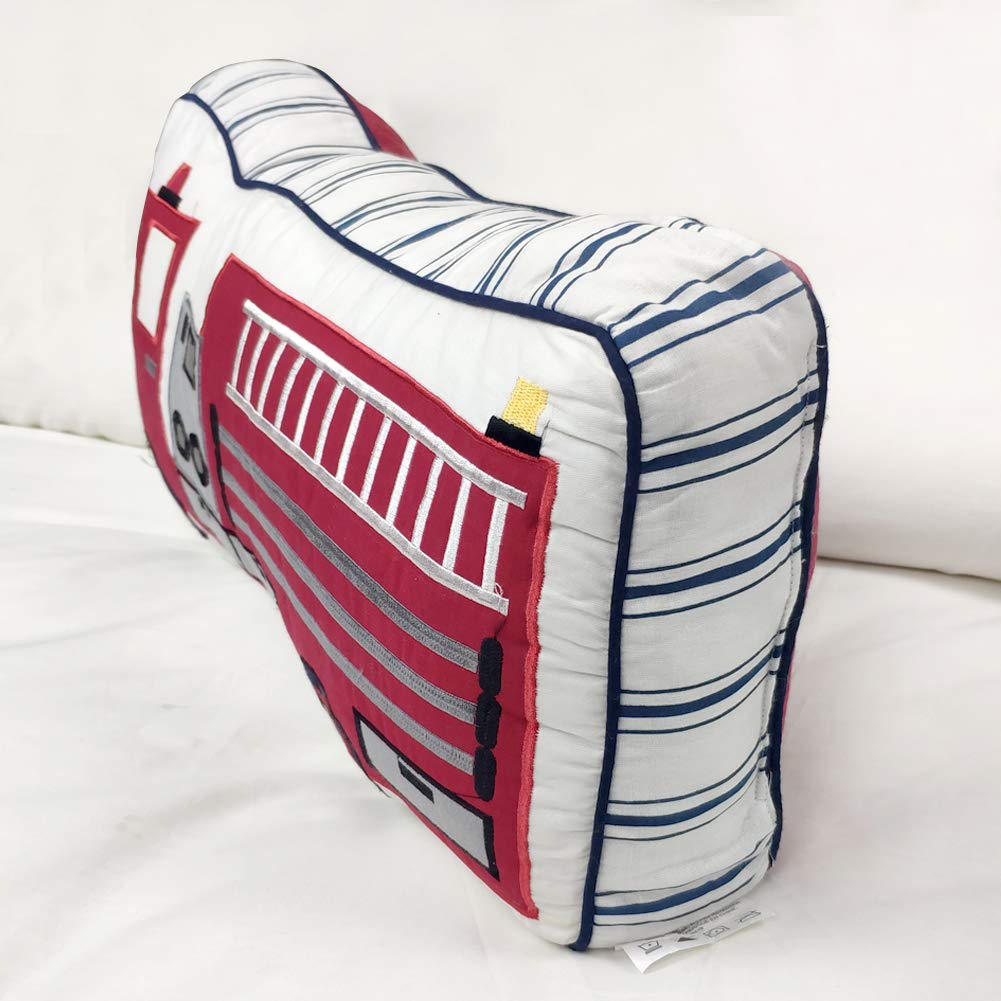 Firetruck Throw Pillow
