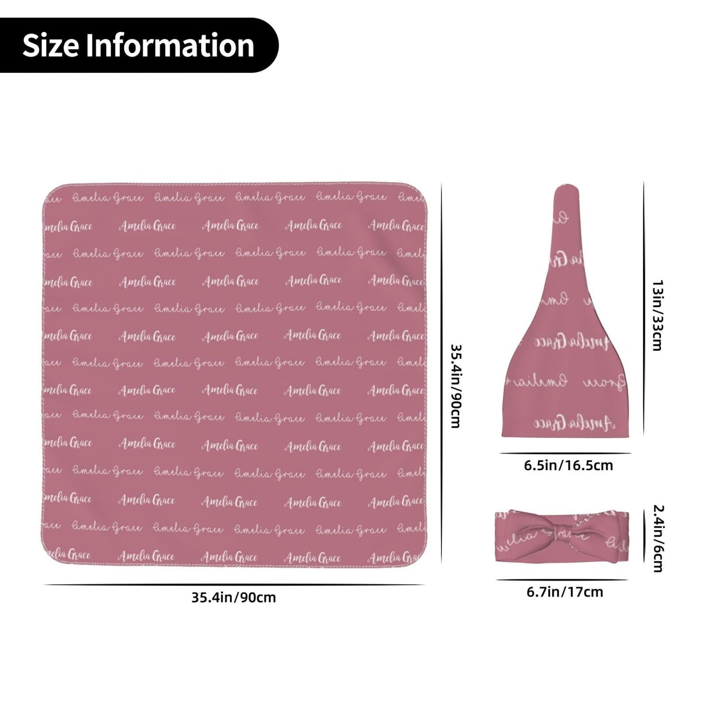 Baby Customizable Swaddle Blanket