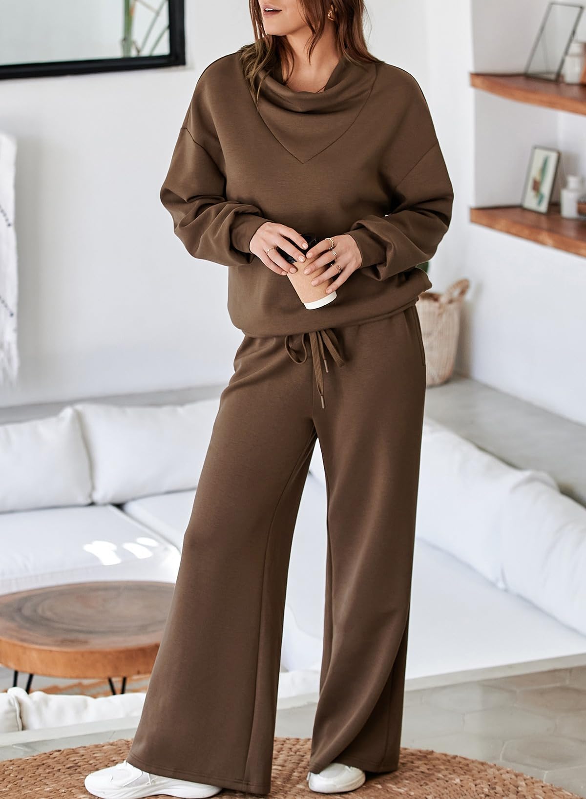 Women's 2-Piece Lounge Sweatsuit Set