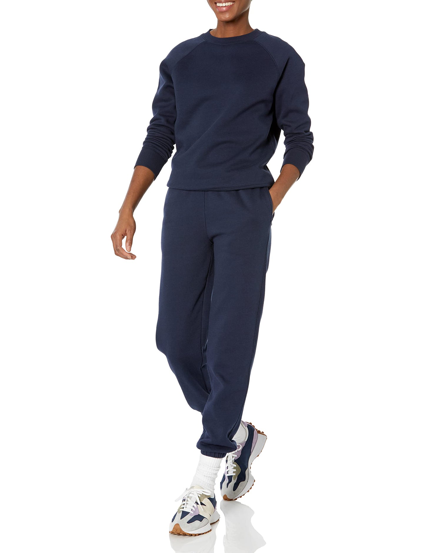 Women's Long-Sleeve Relaxed-Fit Crewneck Sweatshirt