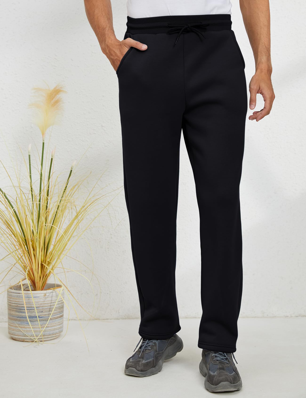 Men's Sherpa Fleece Lined Sweatpants