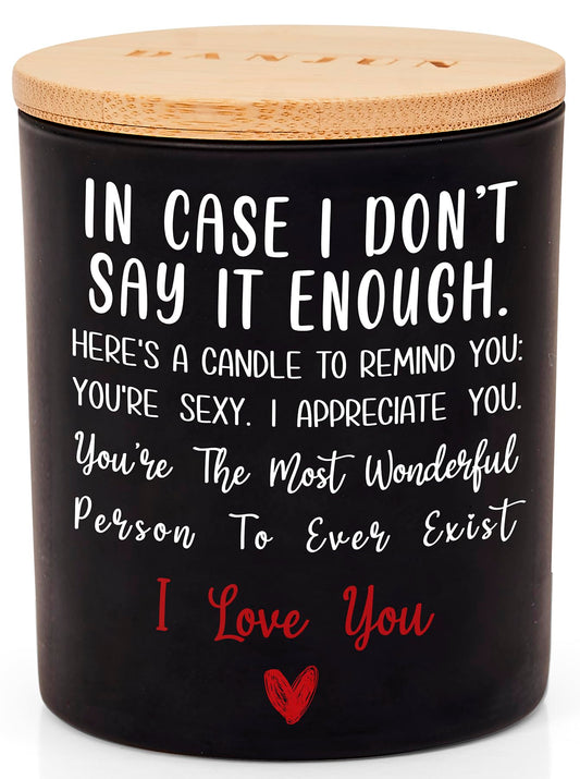 Valentine's Day Scented Candle for Her or Him - 10oz