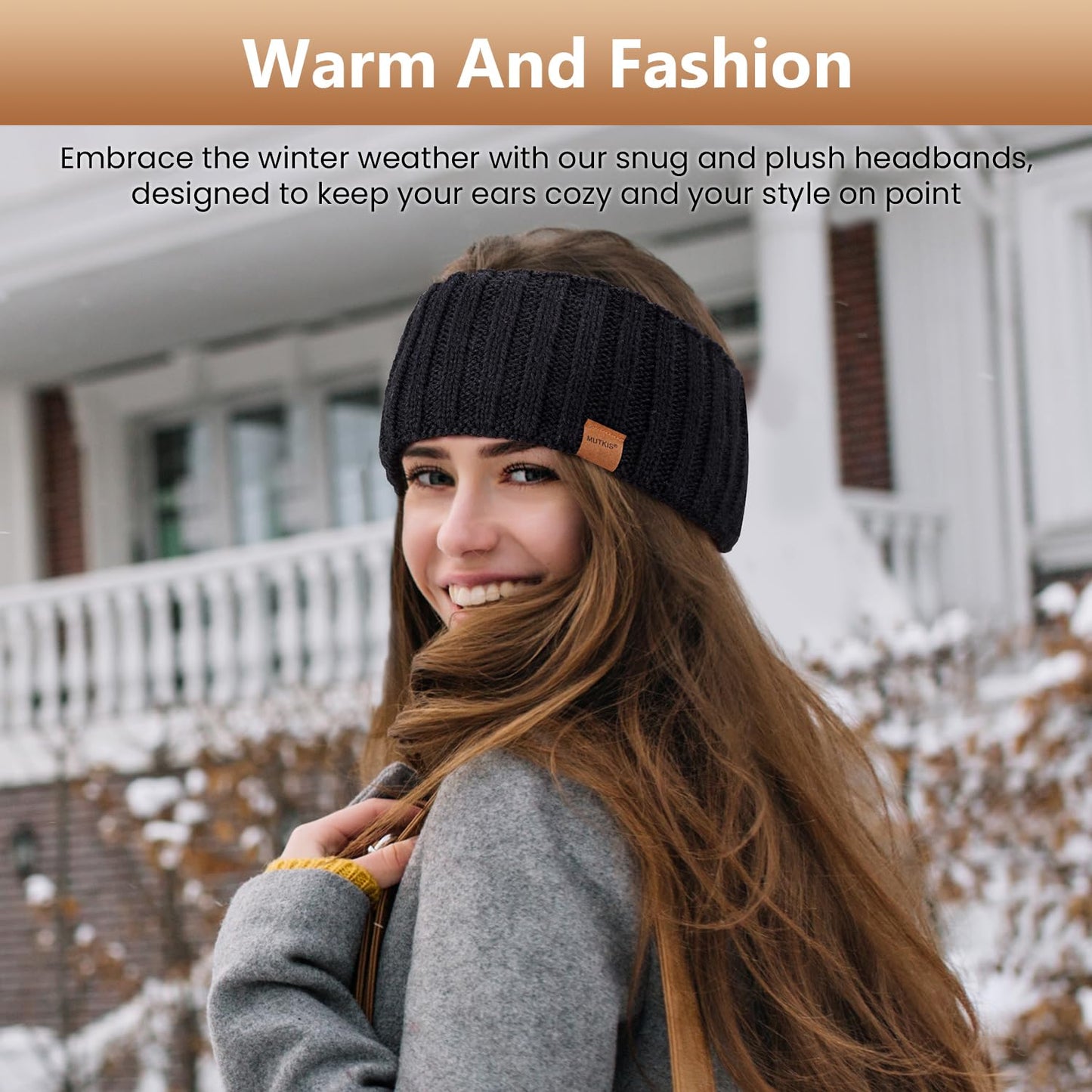 Women's Winter Headbands - 3 Pack
