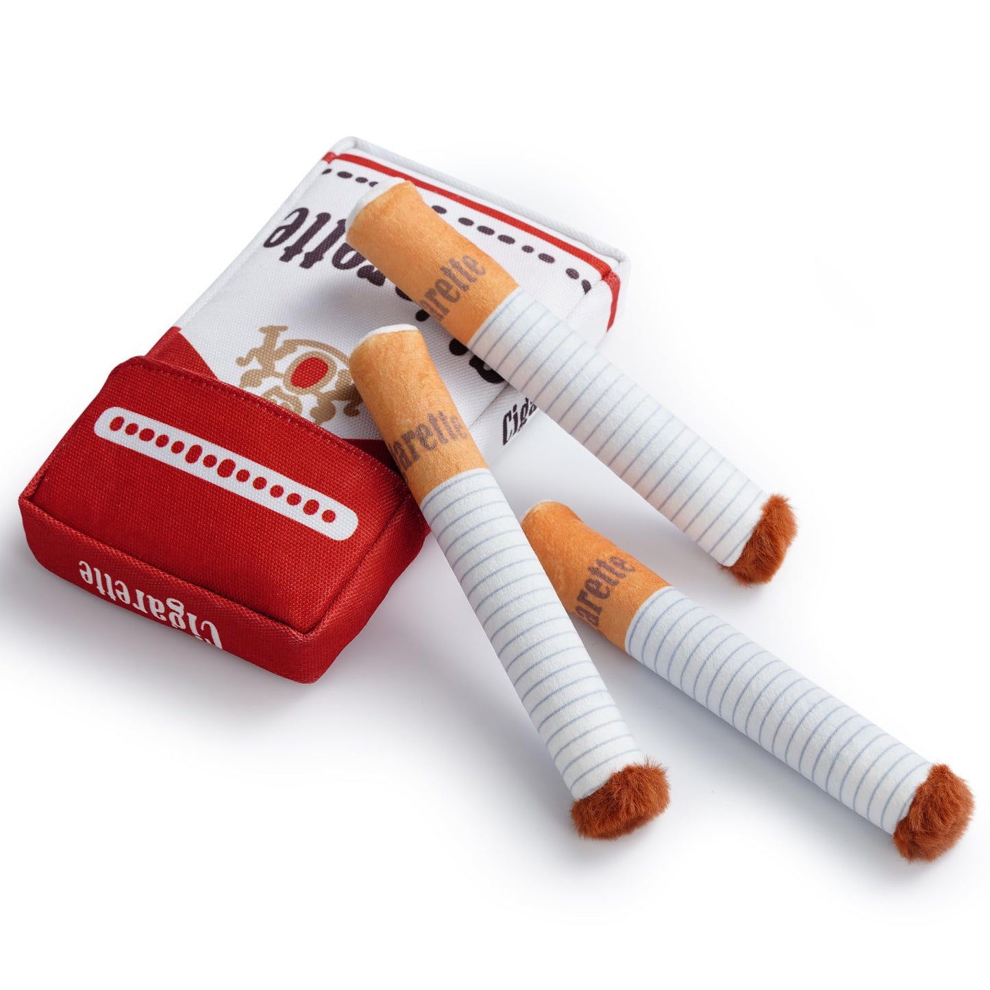 Giggle Puff Stick 3 Pack Box - Plush Dog Chew Toy