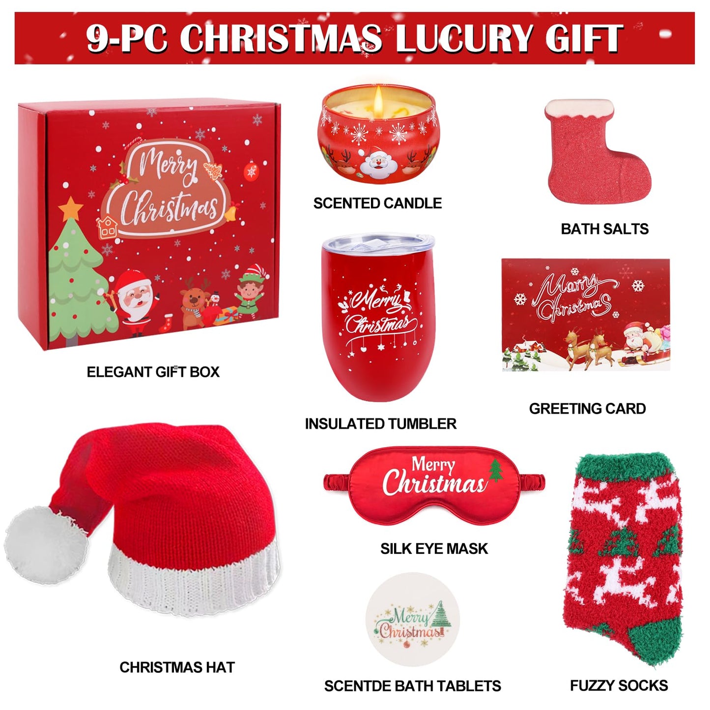 Christmas Care Package Gift Basket