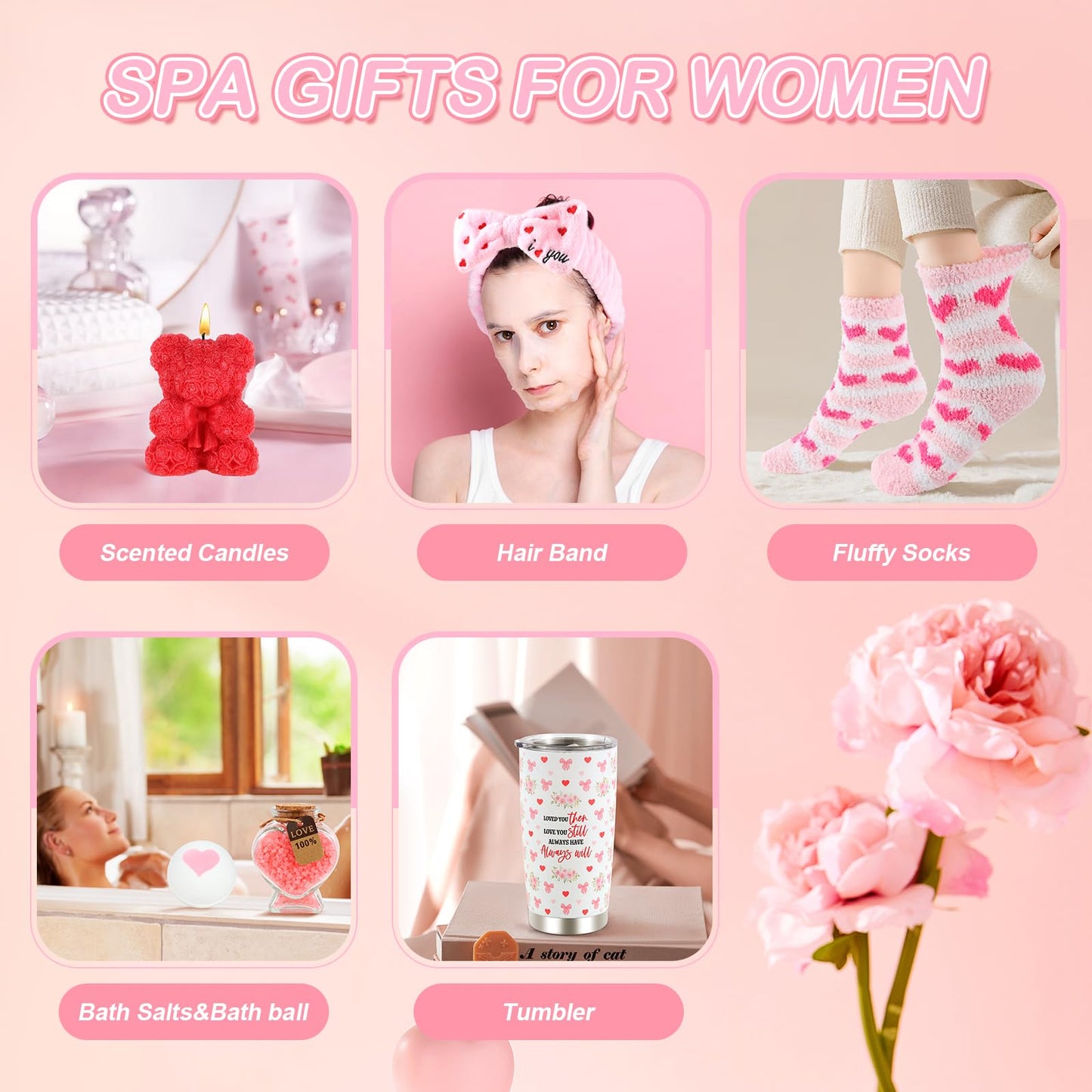 Valentine's Day Spa Day Gifts Set