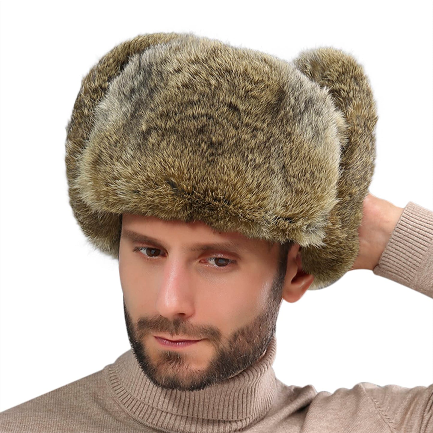 Unisex Faux Fur Ushanka Hat