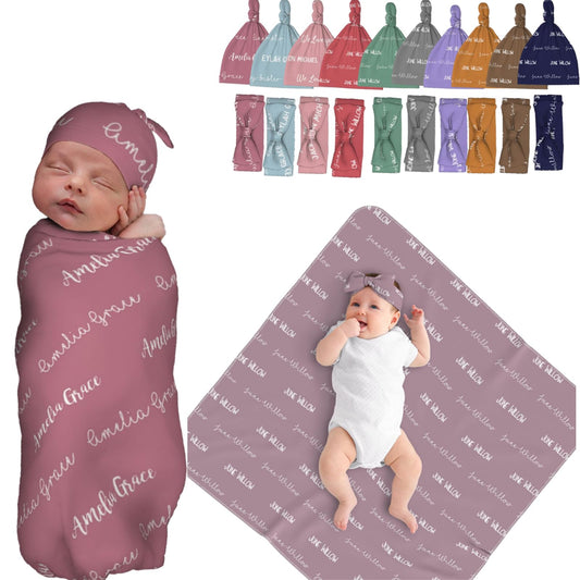 Baby Customizable Swaddle Blanket