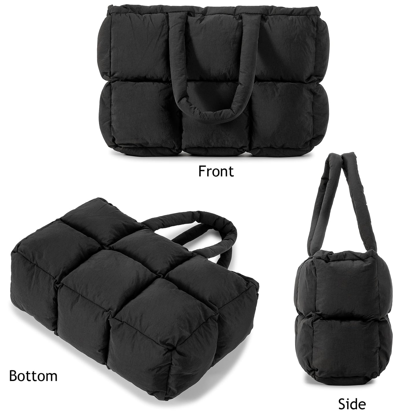 Large Puffer Tote Bag