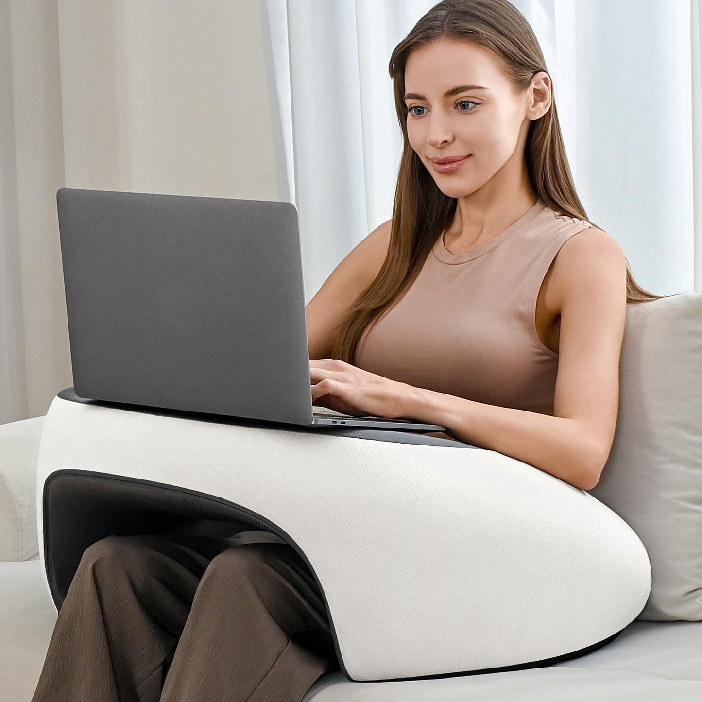 Lap Desk Support Pillow with Memory Foam