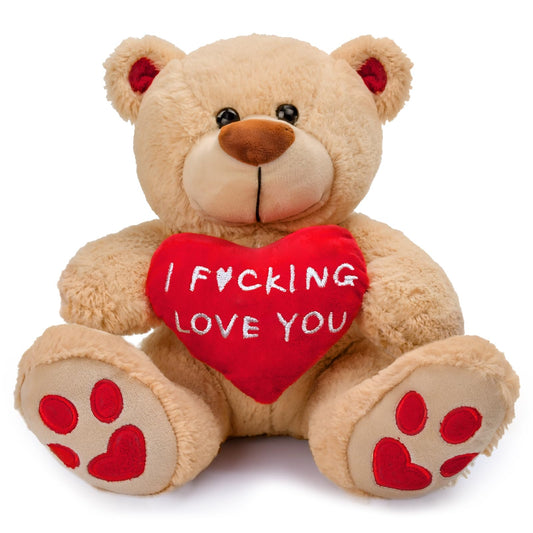 Valentine's Day "I F*cking Love You" Plush Teddy