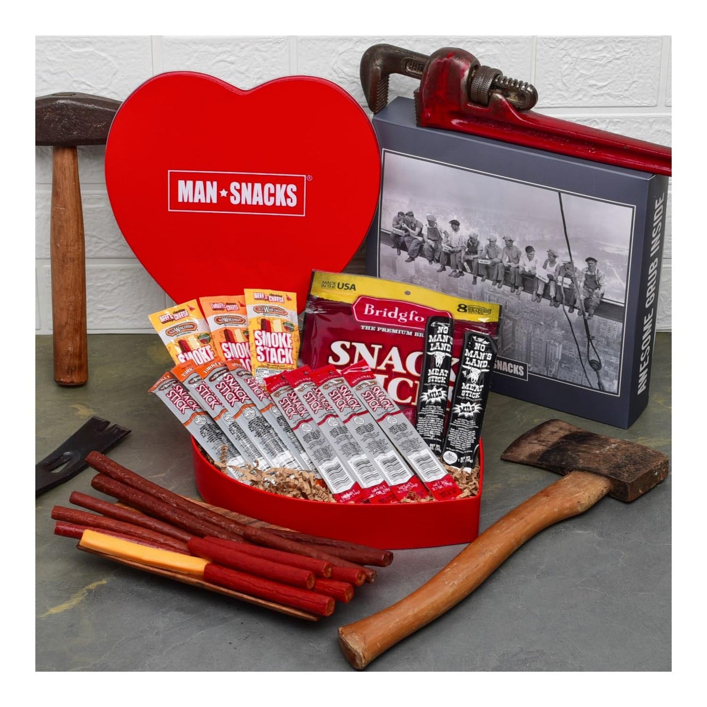 Jerky In A Heart-Shaped Tin