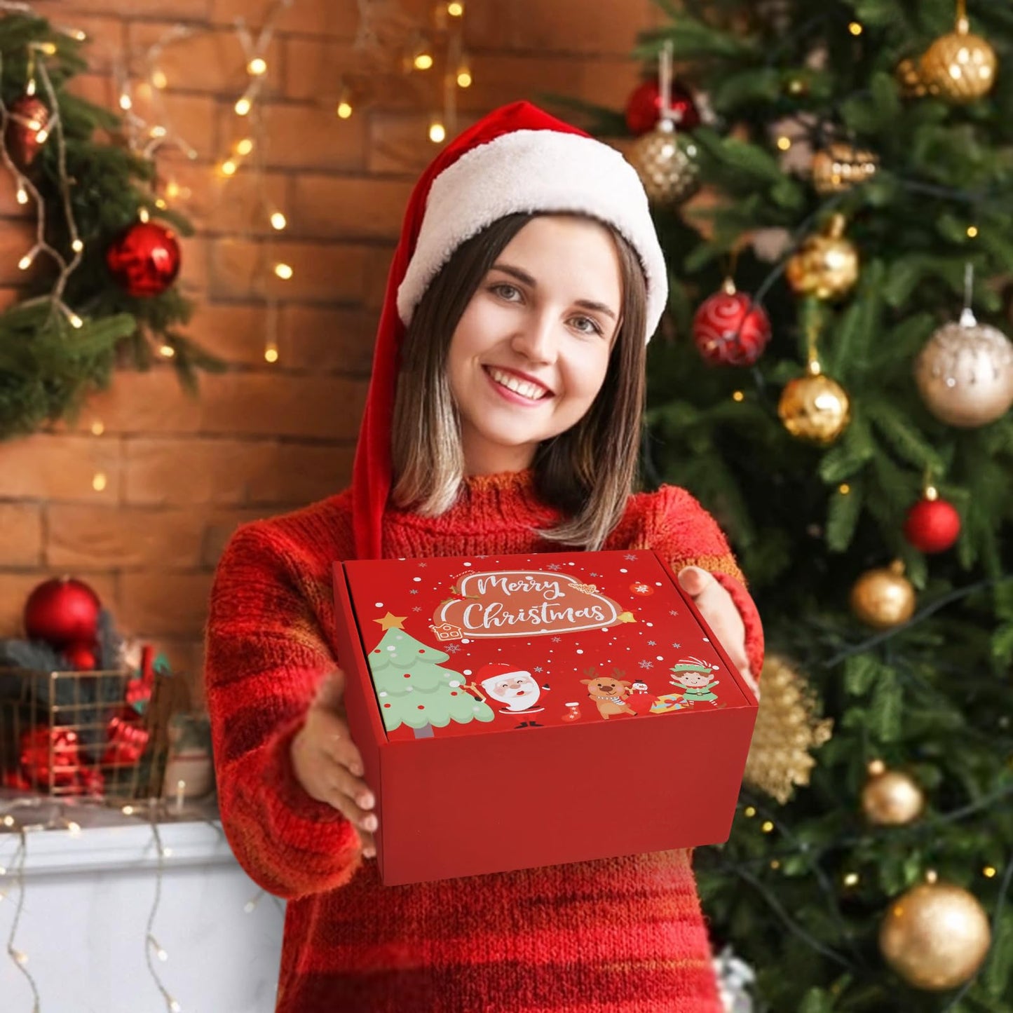 Christmas Care Package Gift Basket