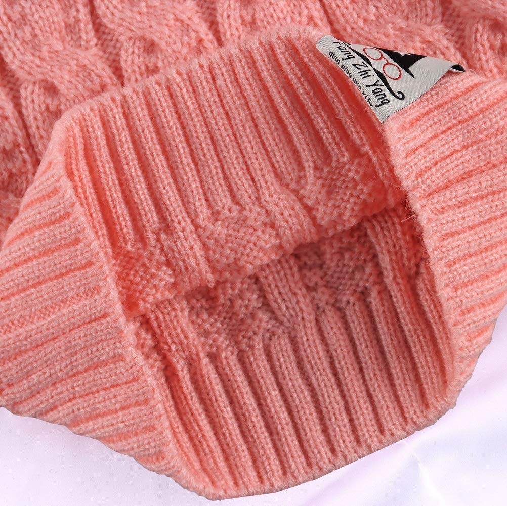 Baby’s Cable Knit Turtleneck Sweater