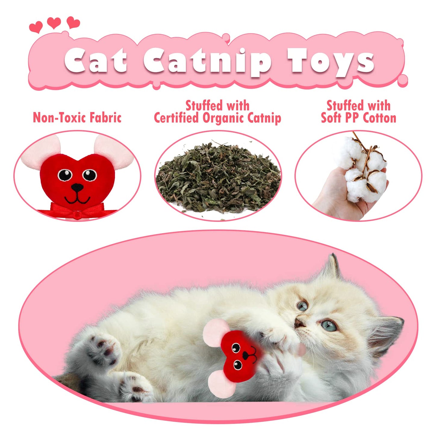 Purr-fect Valentine’s Day Catnip Set