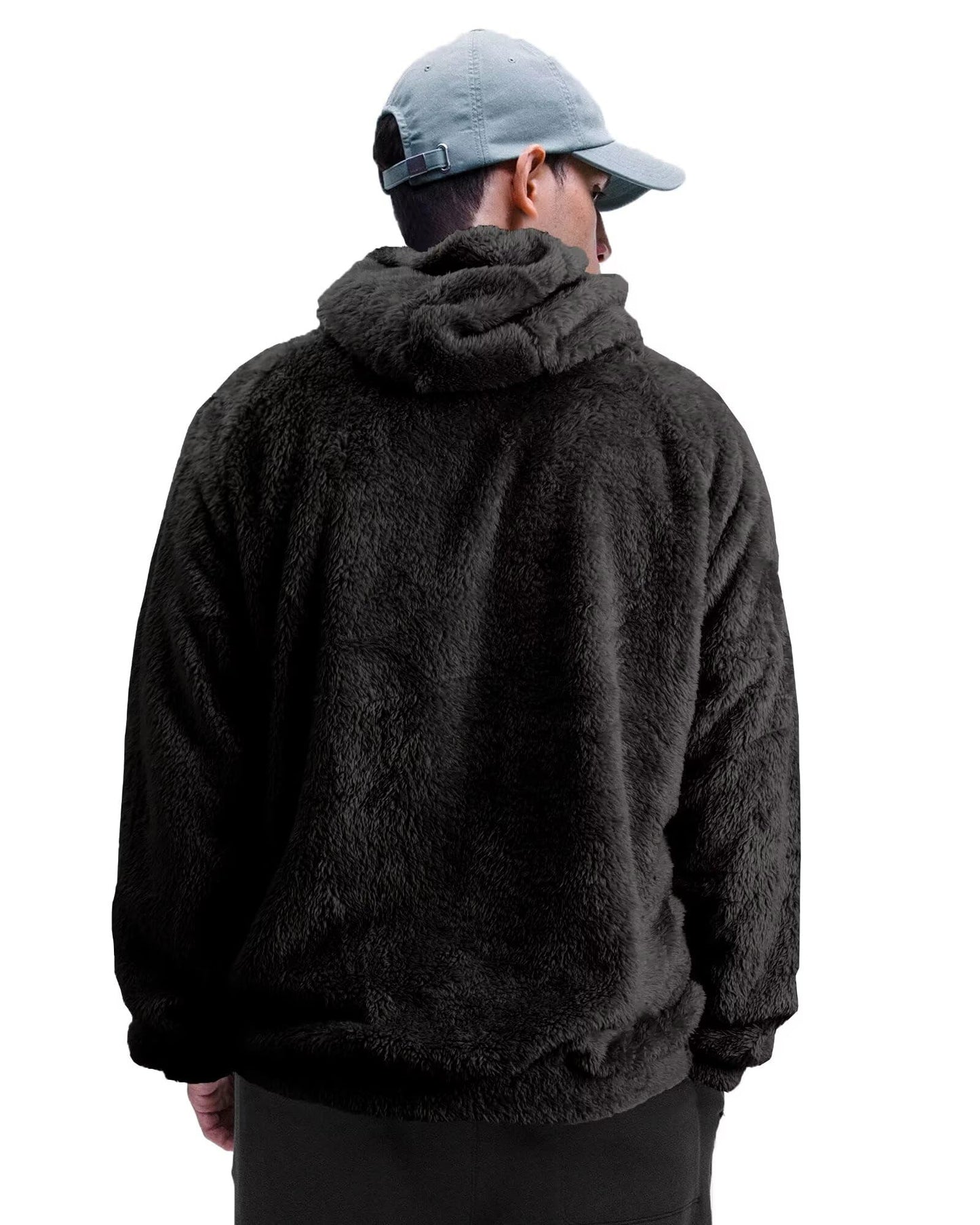 Men's Thick Plush Sherpa Hoodie