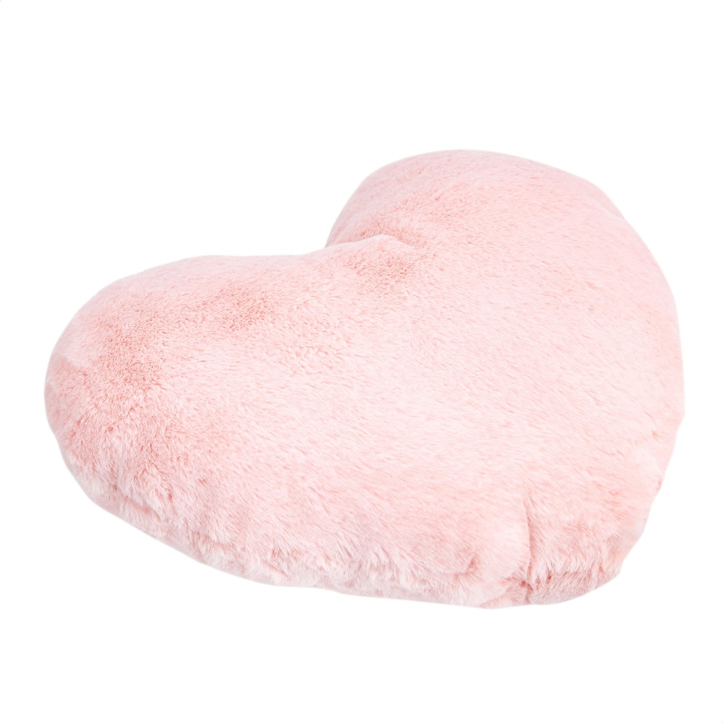 Plush Pink Heart Pillow