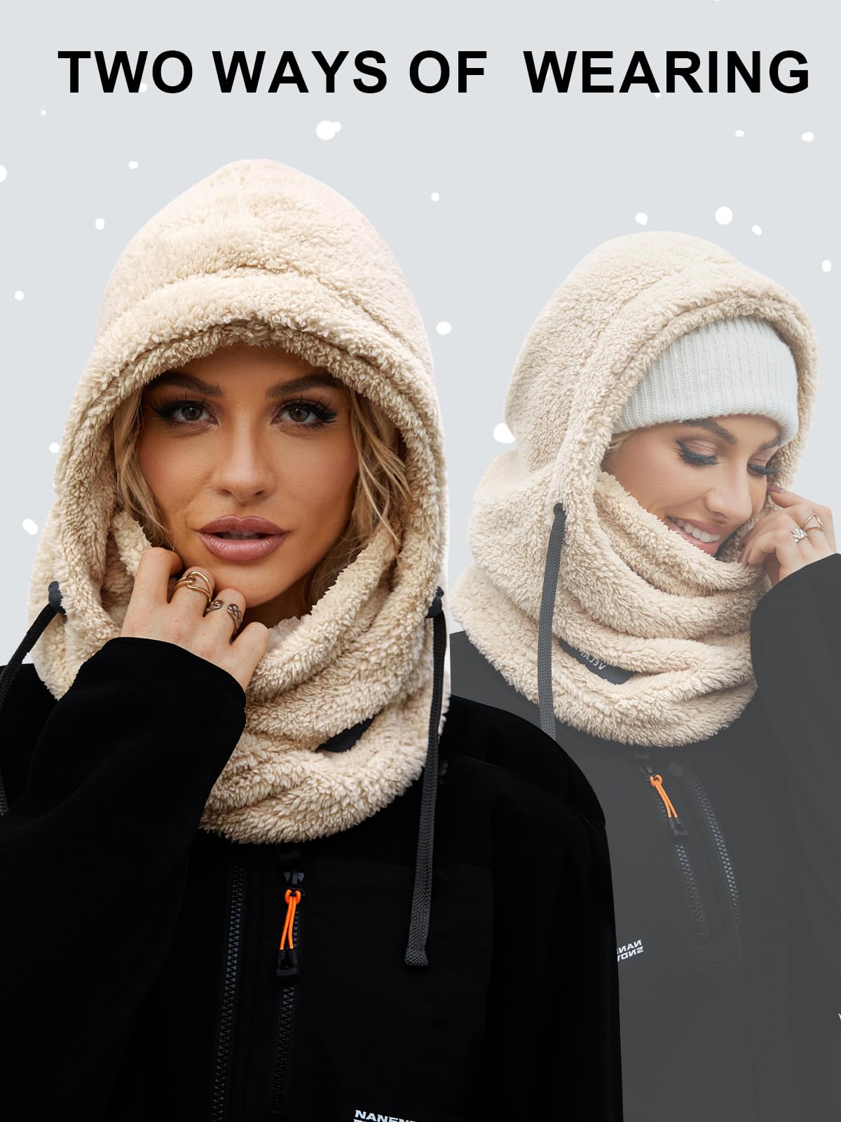Unisex Fleece Balaclava Ski Mask
