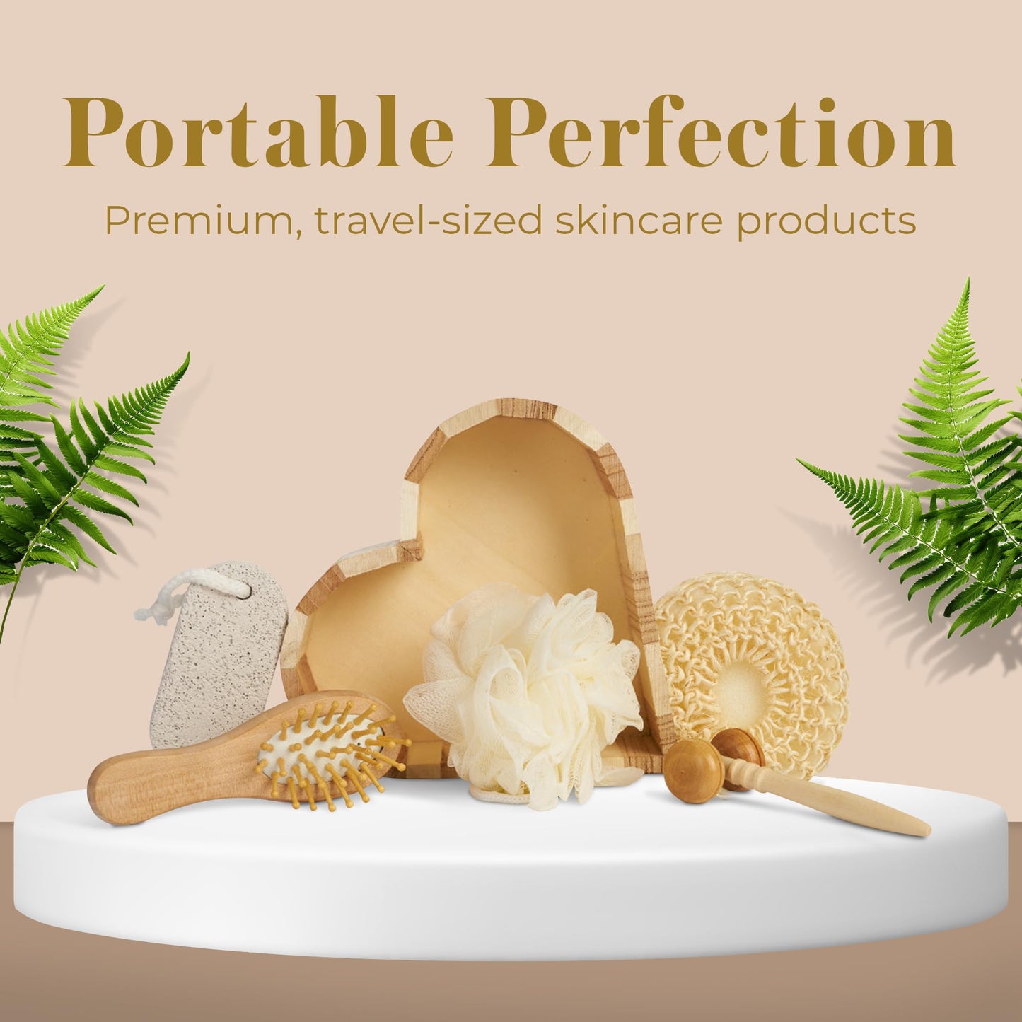 Body and Face Care Travel Set - 6 Piece Set