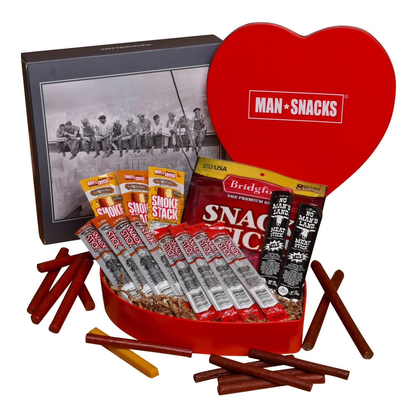 Jerky In A Heart-Shaped Tin