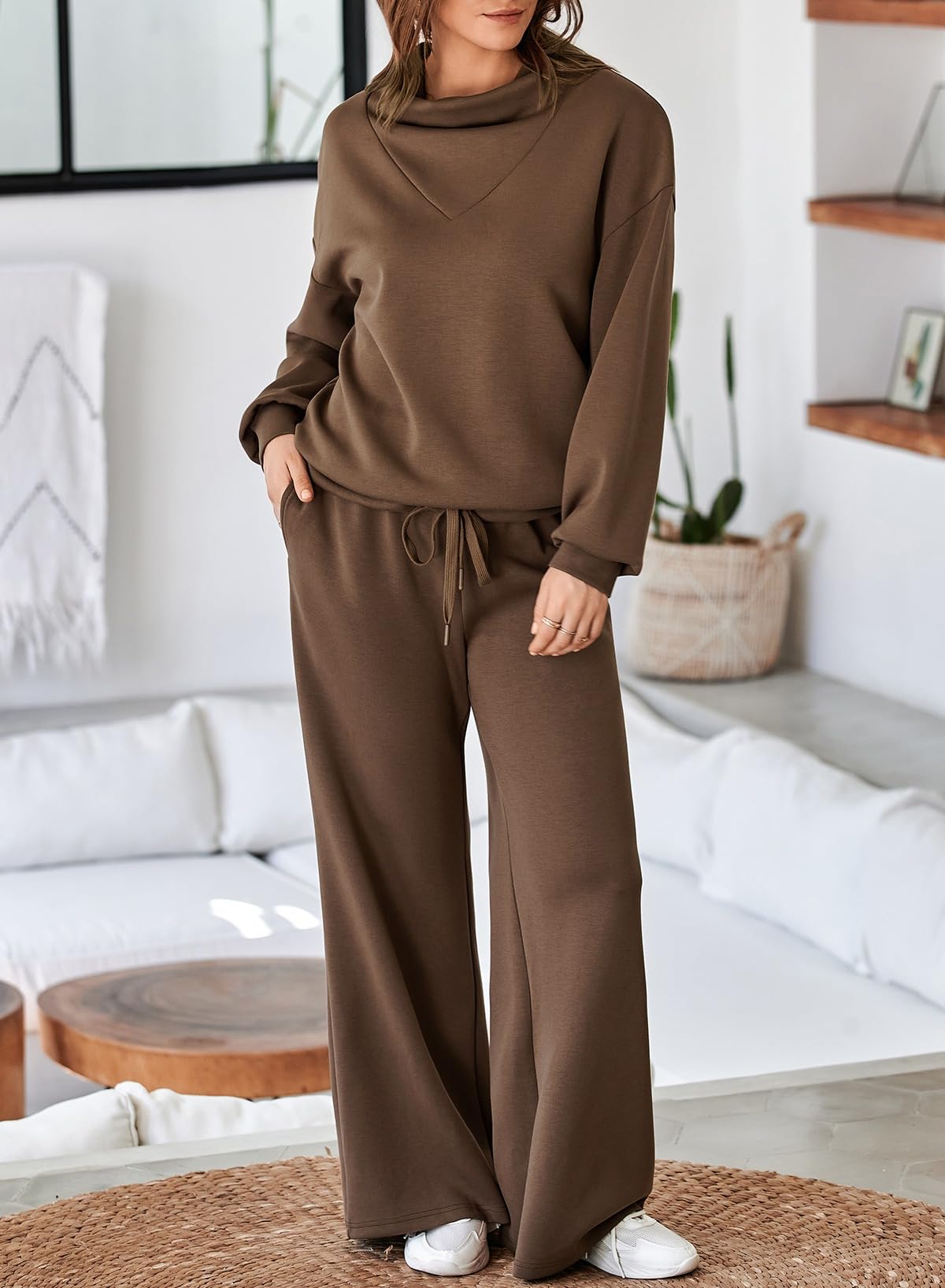Women's 2-Piece Lounge Sweatsuit Set