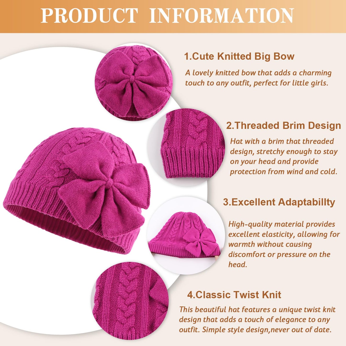 Baby Twist-Knit Beanie