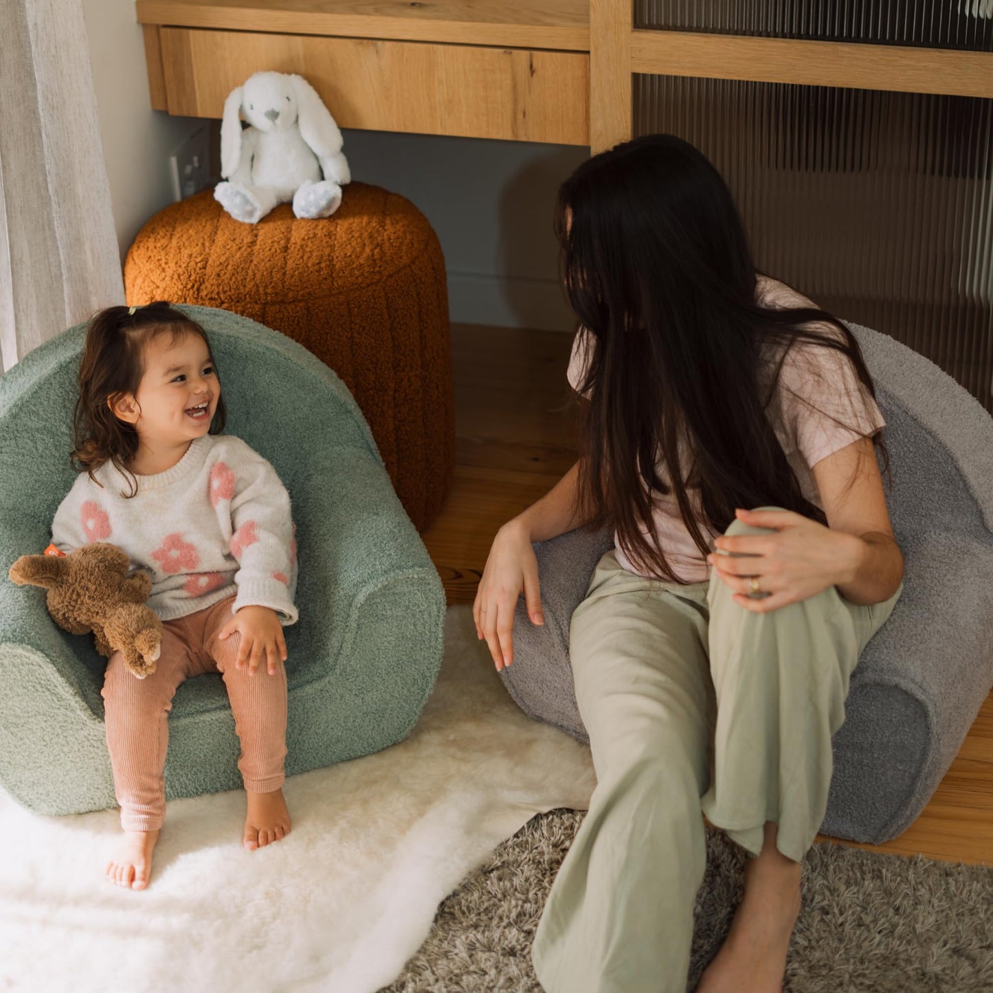 Kid-Sized Comfy Armchair