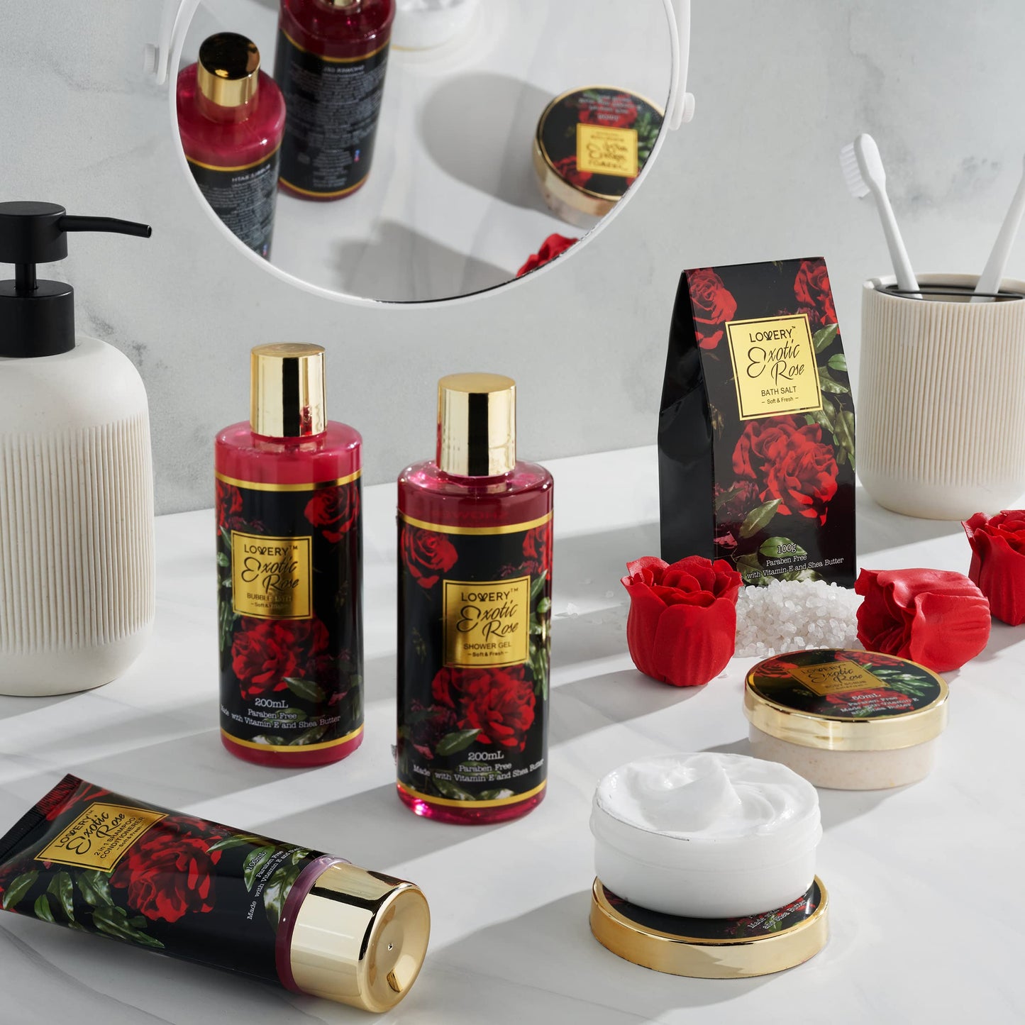 Valentine's Day Spa Bath and Body Gift Set