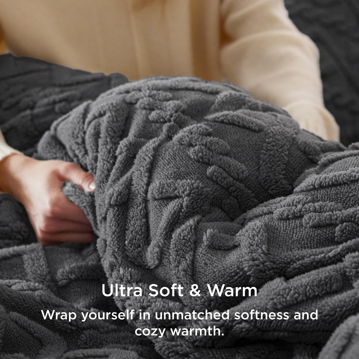 Fluffy Faux Fur Duvet Cover Set