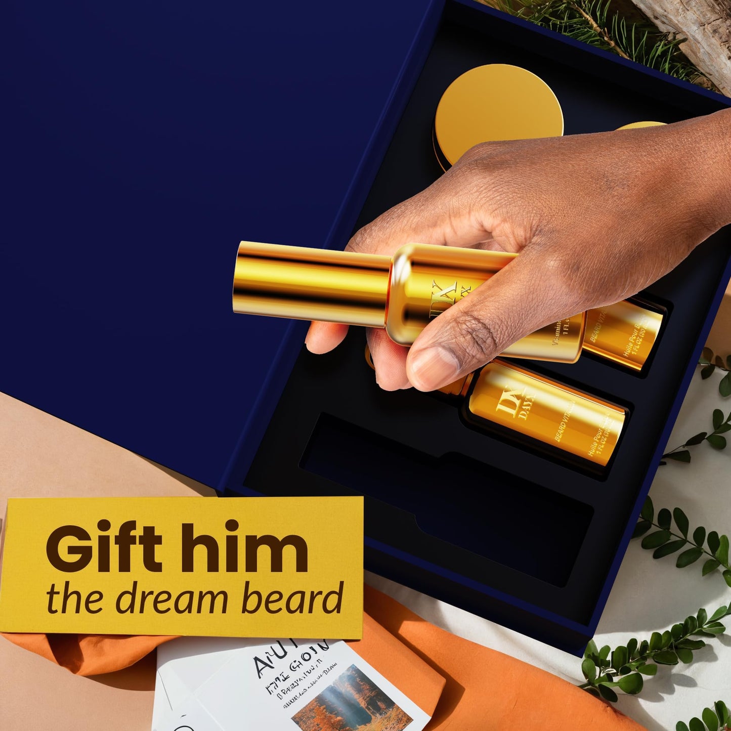 Luxury Beard Kit with Beard Oil and Beard Balm