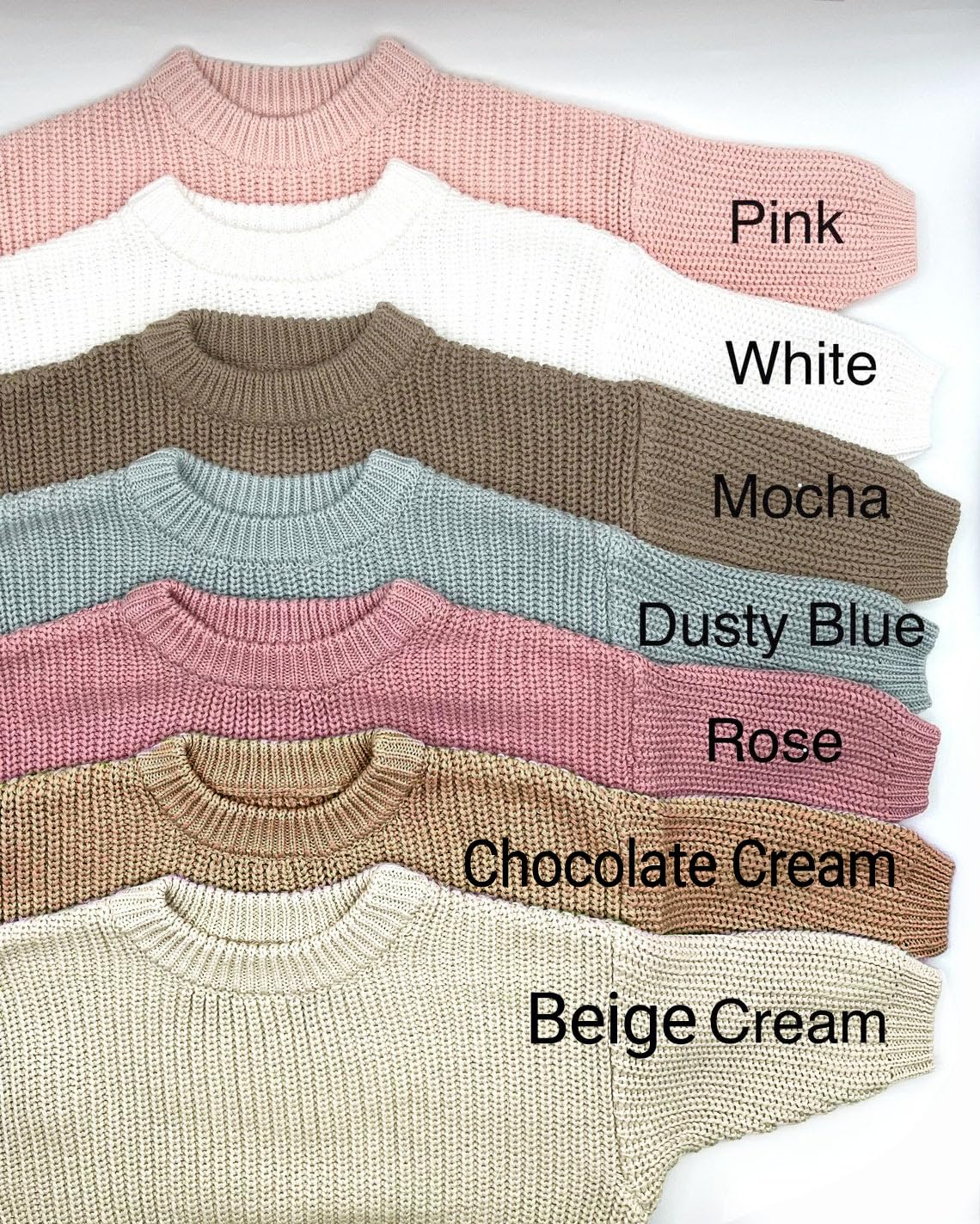Personalized Knit Baby Sweater
