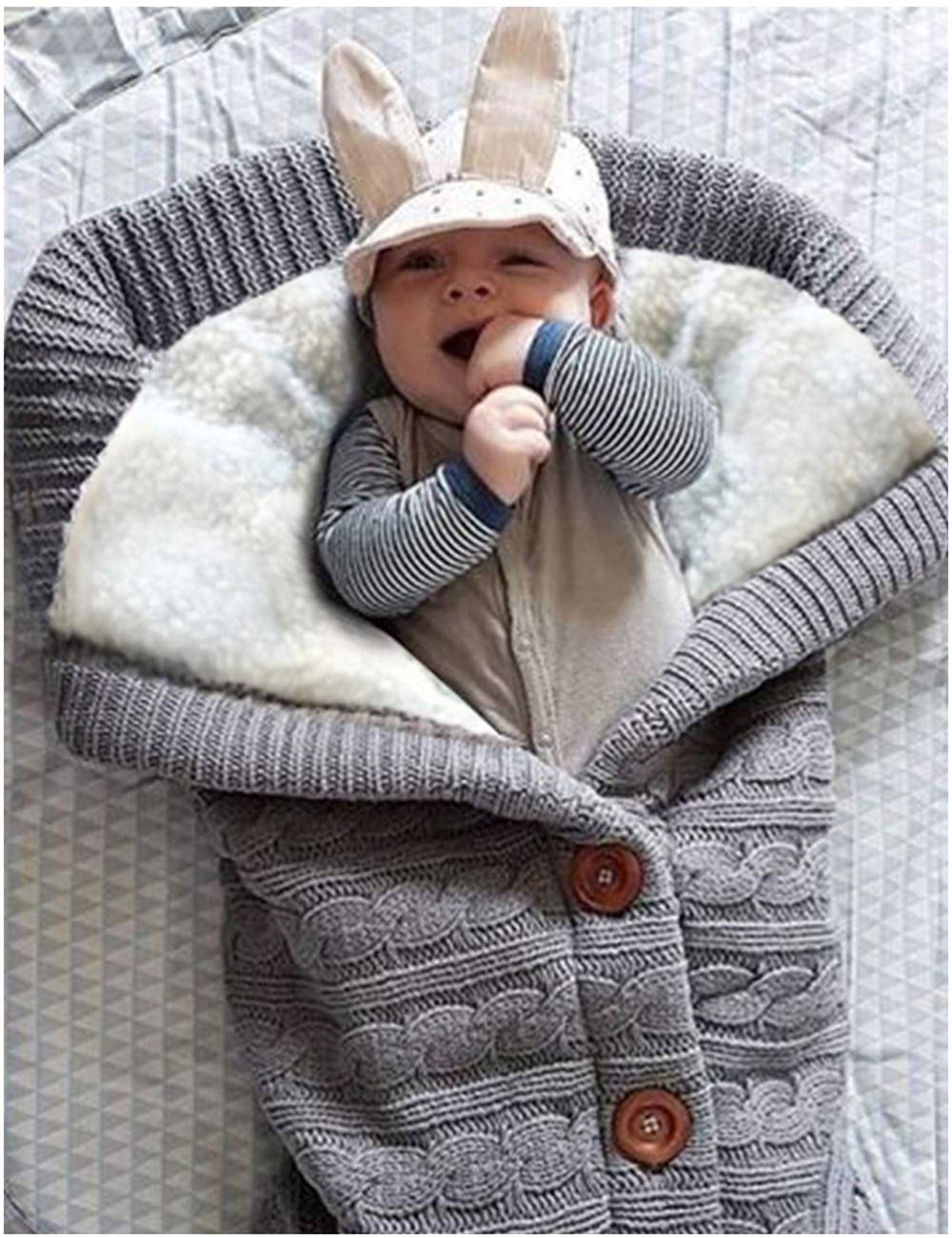 *Infant Fleece Swaddle Blankets