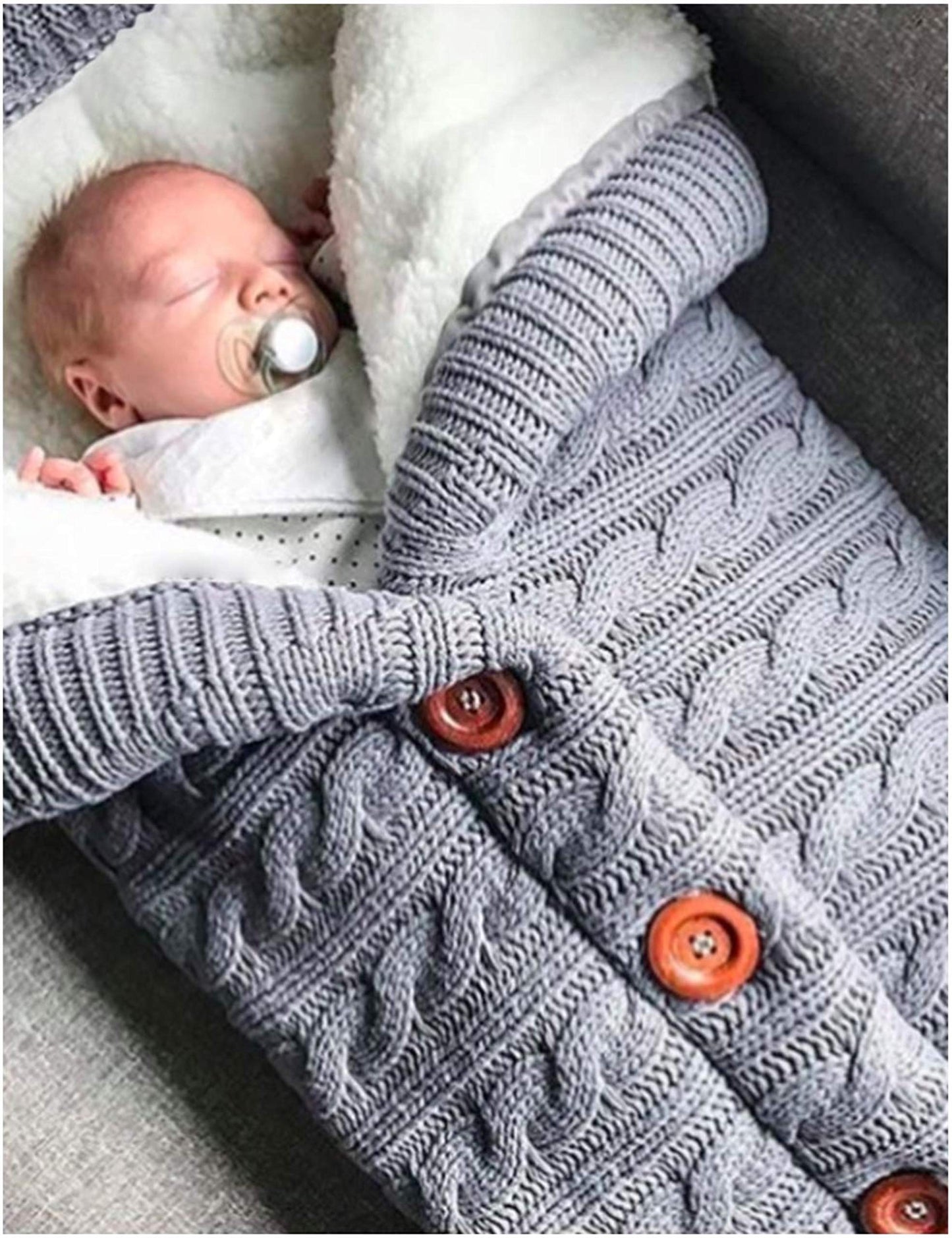 *Infant Fleece Swaddle Blankets