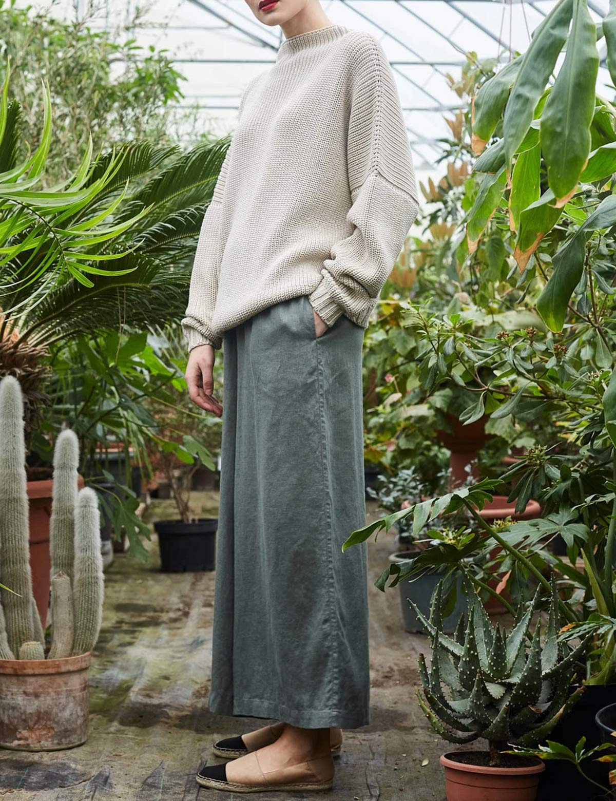 Women's Oversized Chunky Knit Pullover Sweater