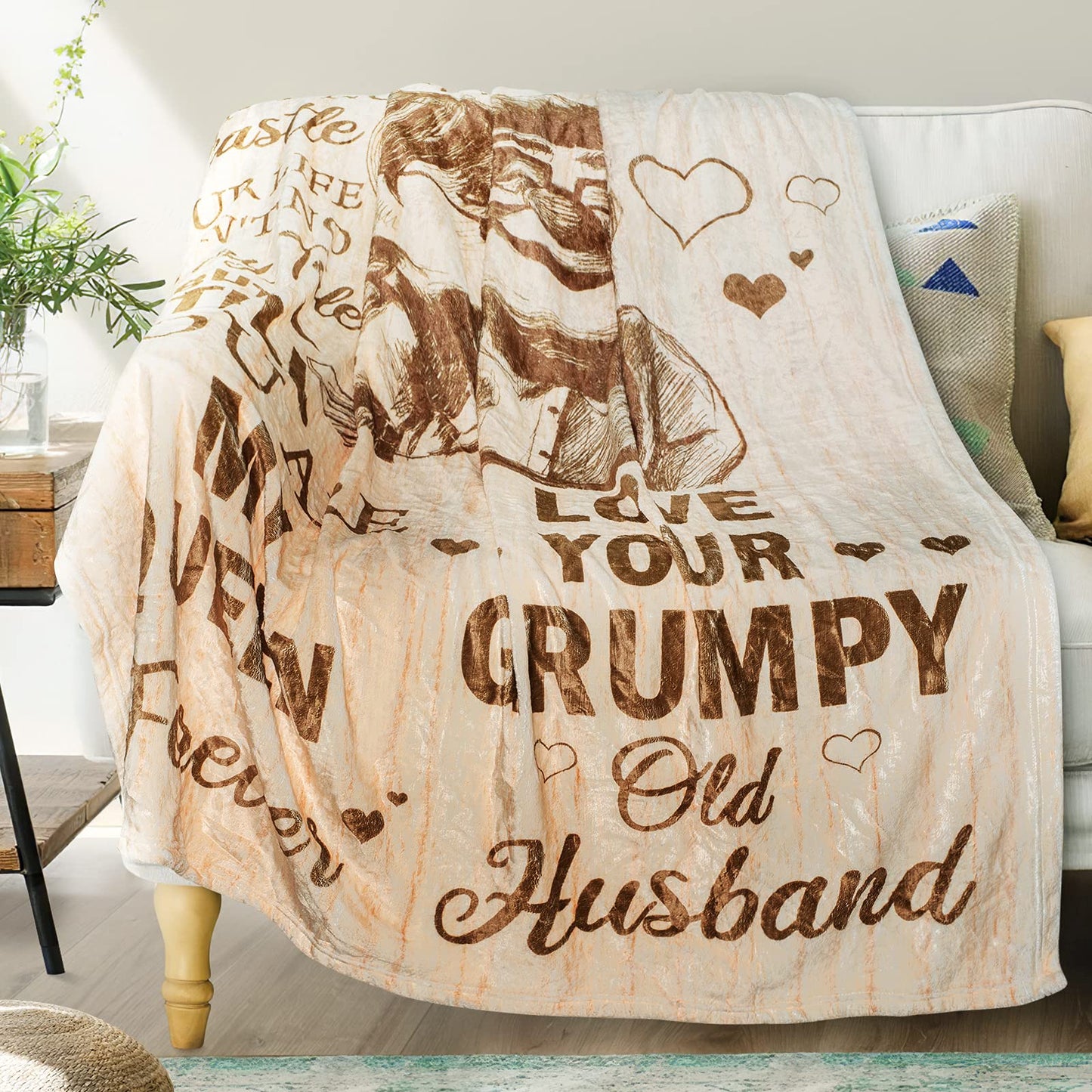 "To My Wife" Gift Blanket