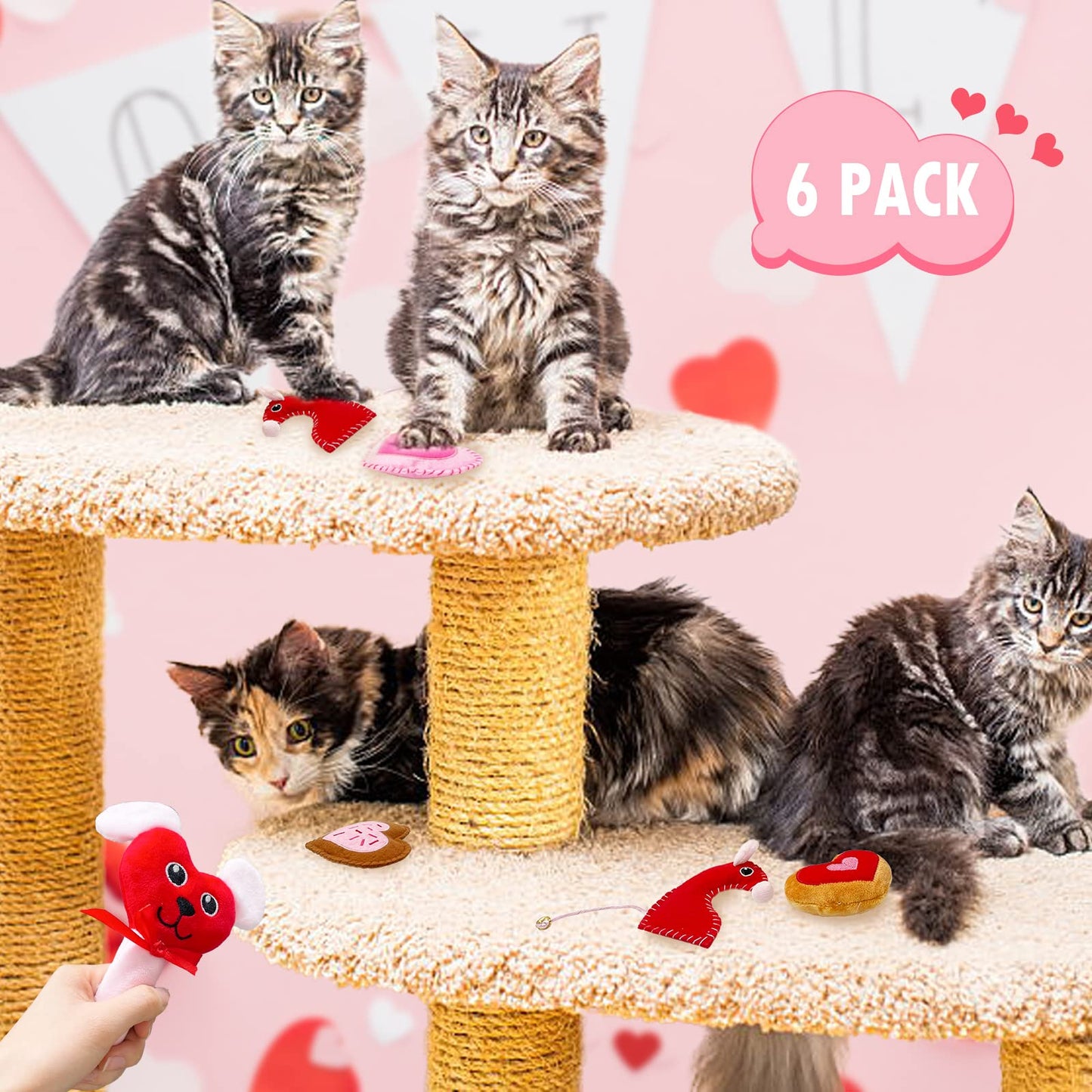 Purr-fect Valentine’s Day Catnip Set