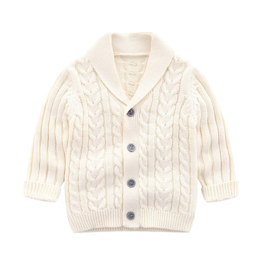 Baby Crochet Button up Cardigan