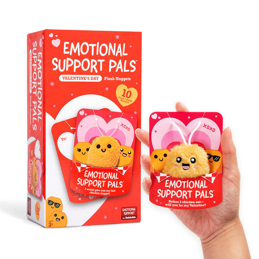 Emotional Support V-Day Plush Pals & Cards