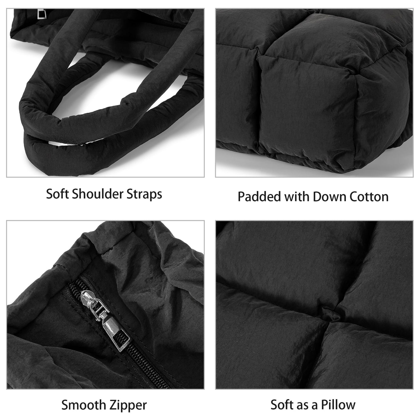 Large Puffer Tote Bag