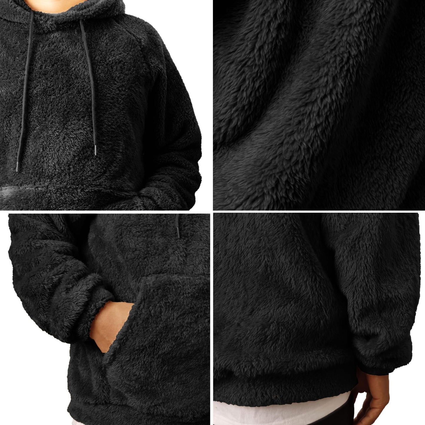 Men's Thick Plush Sherpa Hoodie