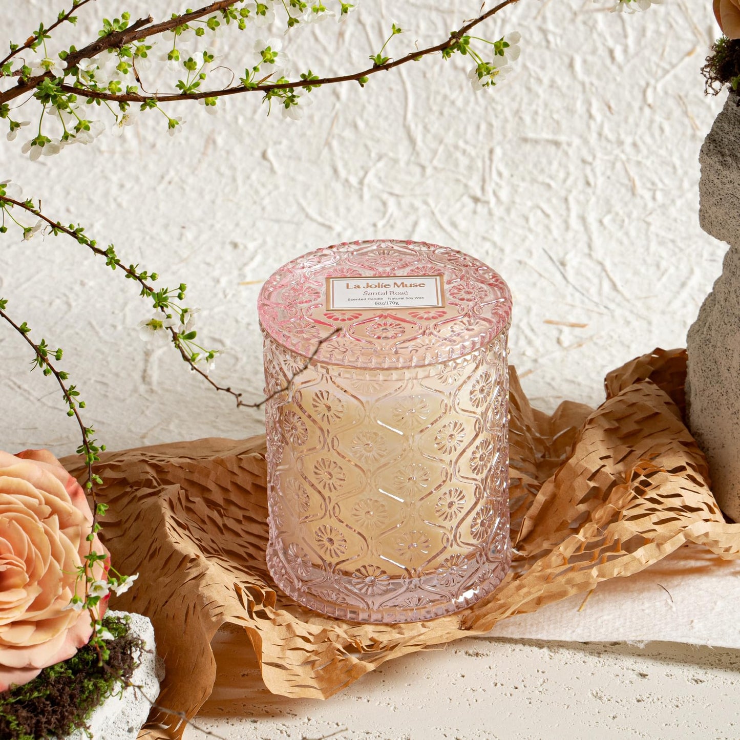 Sandalwood Rose Candle