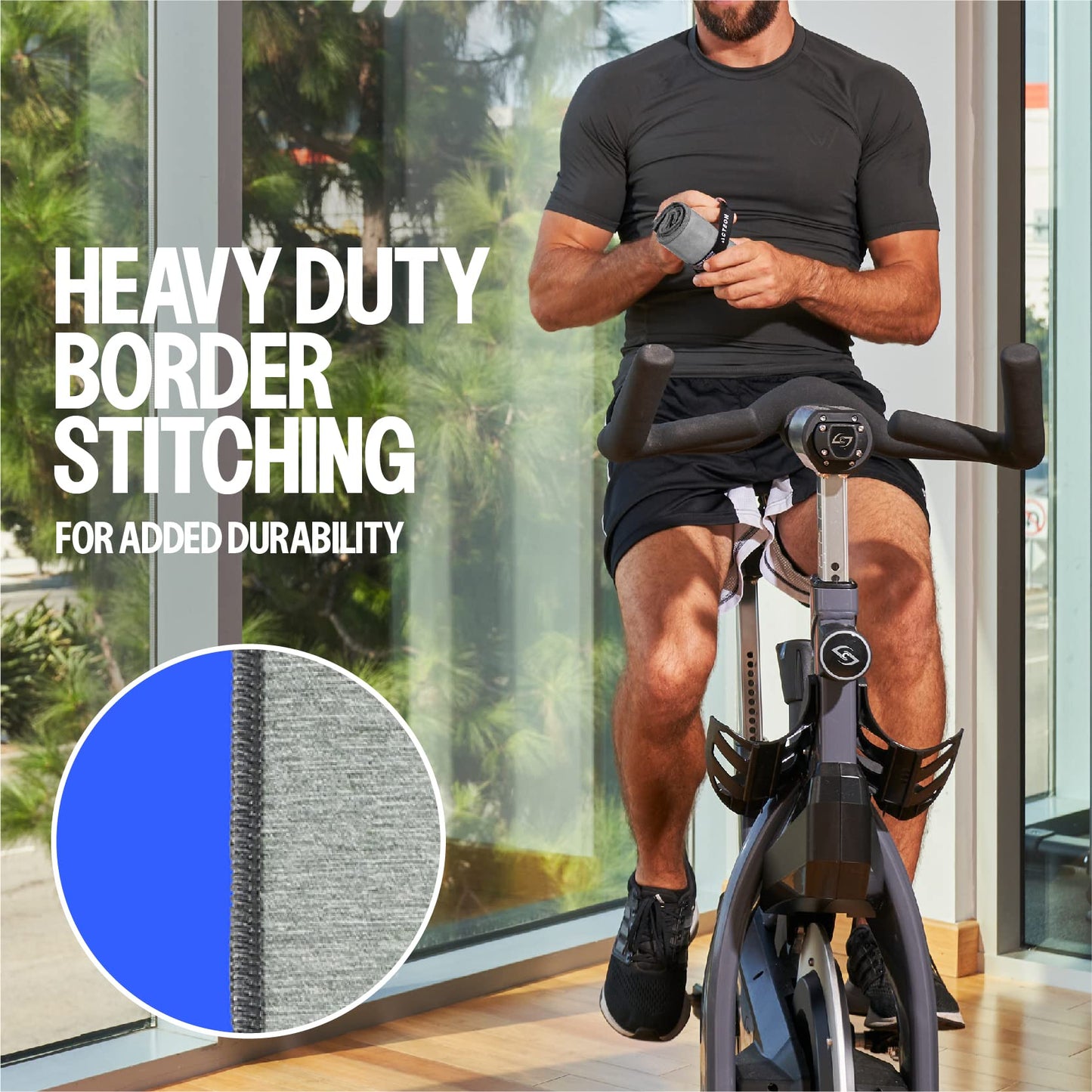 Silver ION Odor-Free Microfiber Quick Dry Gym Towel Set