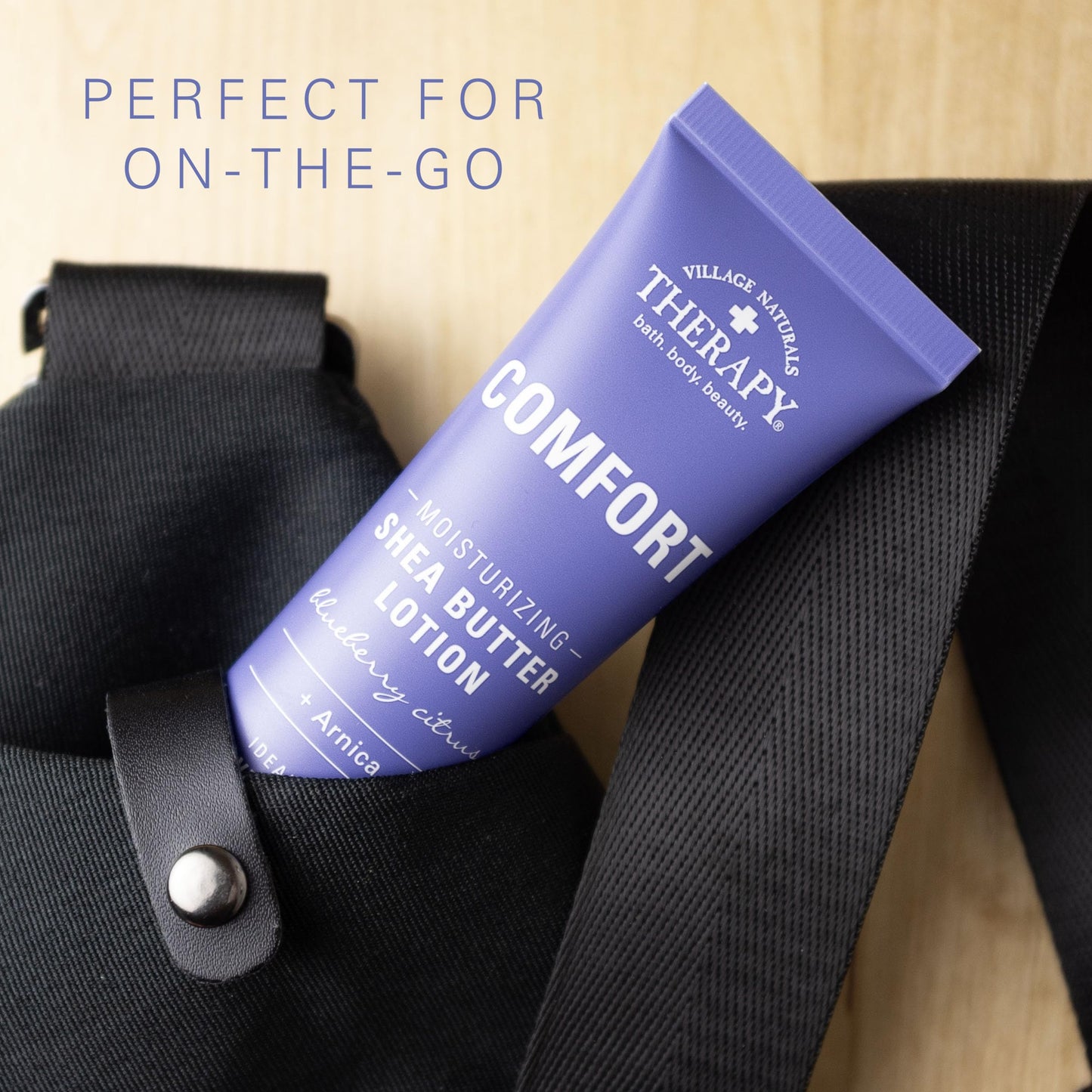 Village Naturals Therapy, Shea Butter Hand & Body Lotion, Blueberry Citrus Scent