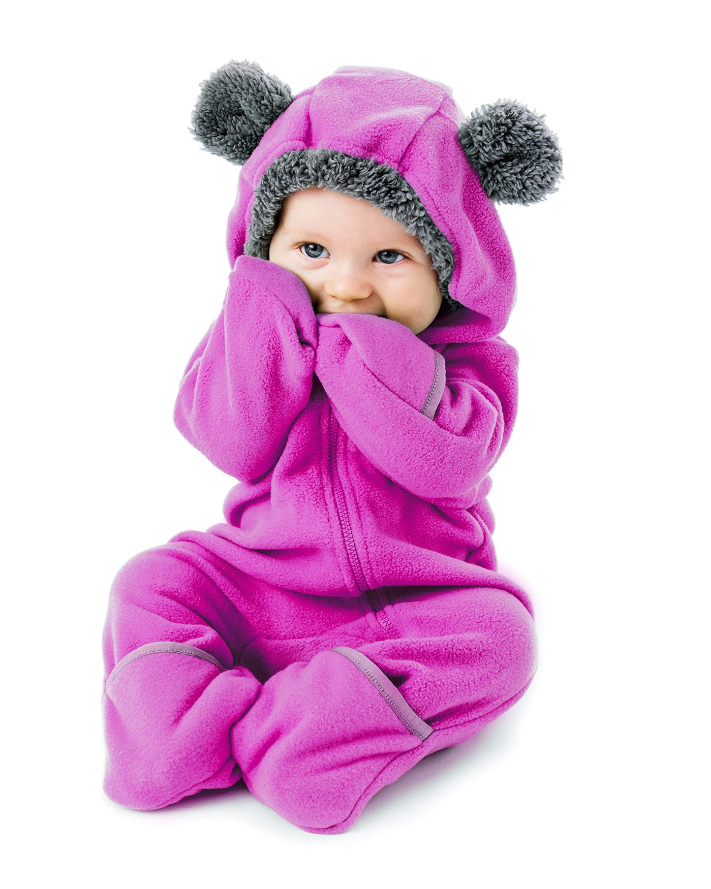 *Infant Fleece One Piece Bodysuit