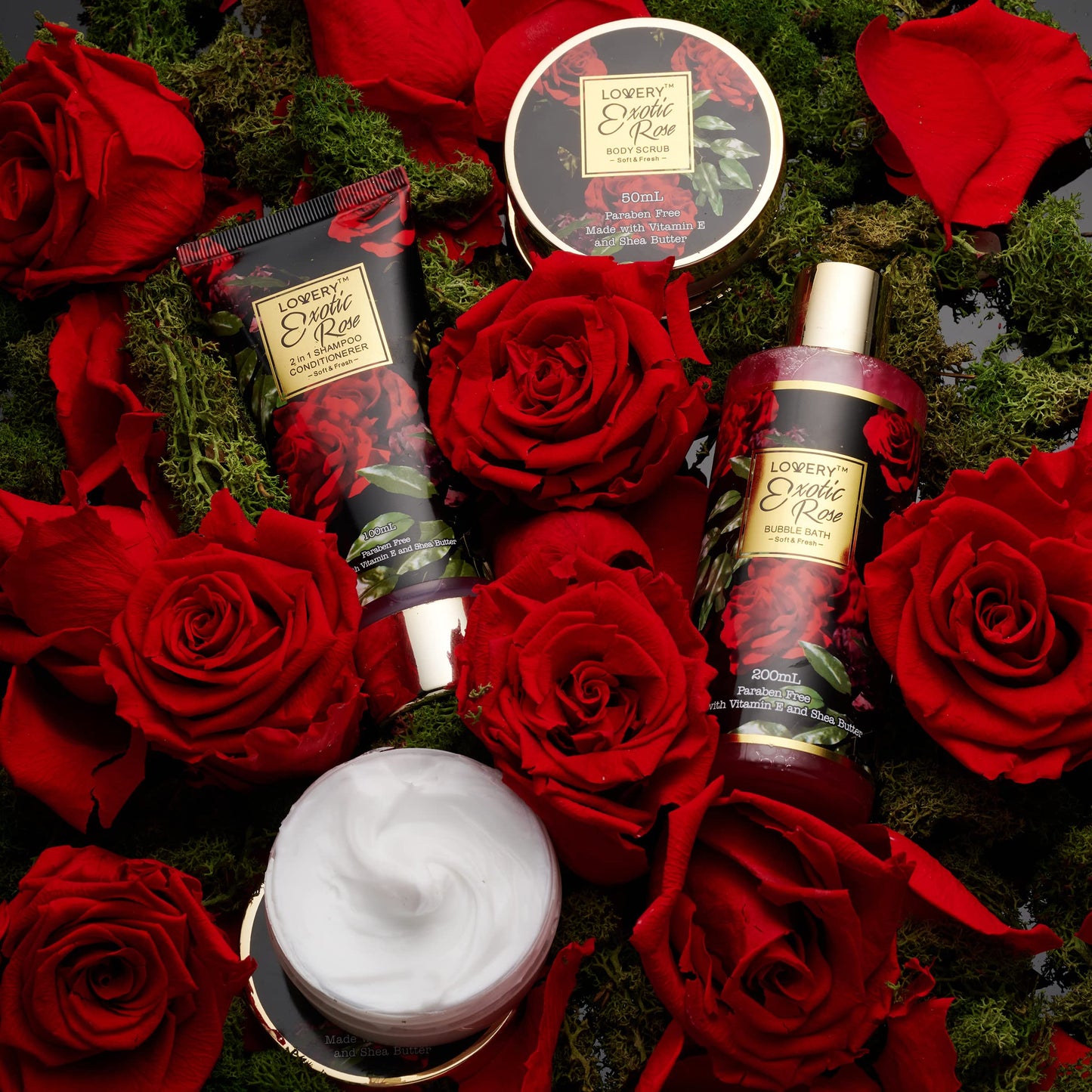 Valentine's Day Spa Bath and Body Gift Set