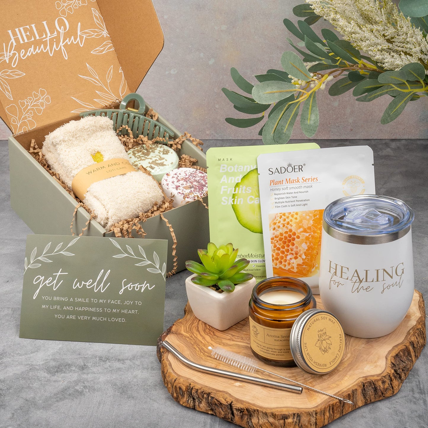 "Get Well" Self Care Gift Set
