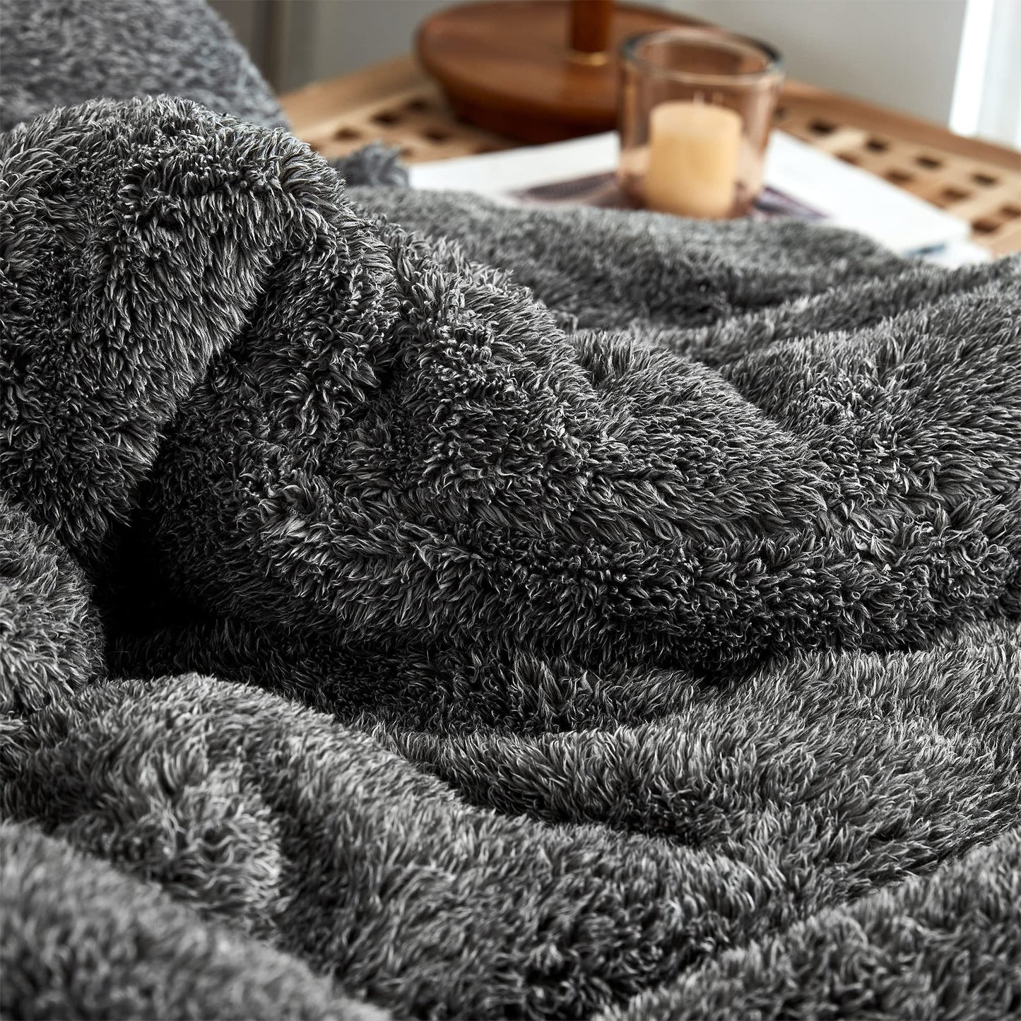 *Byourbed The Original Plush - Coma Inducer® Oversized Full Comforter - Frosted Polar Marsh