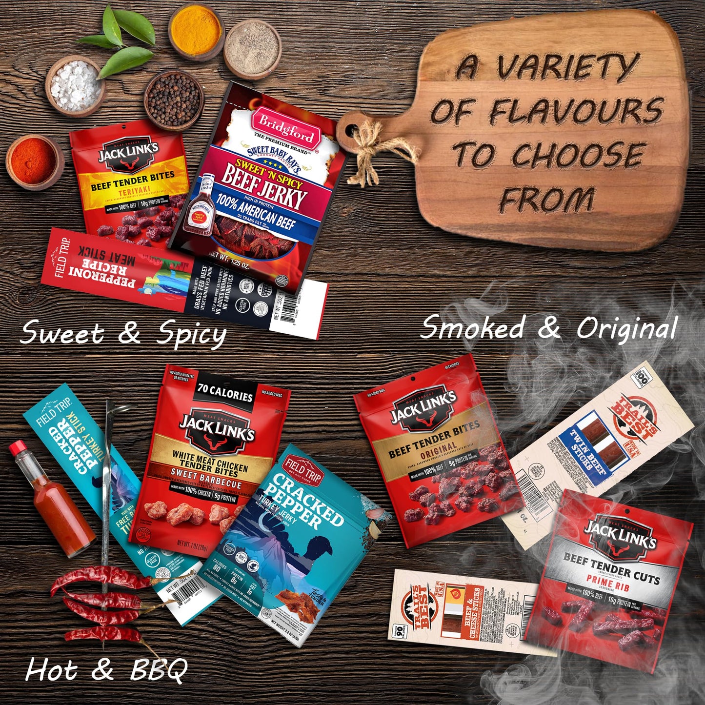 Beef Jerky Valentine's Gift Basket